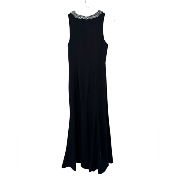 Mac Duggal Embellished Maxi Dress Size 8 B385 - Picture 3 of 4